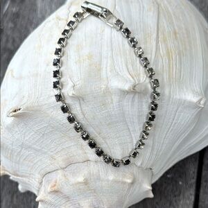 Silver rhinestone Bracelet